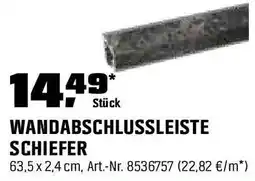 OBI WANDABSCHLUSSLEISTE SCHIEFER Angebot