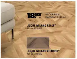 OBI ,,EICHE MILANO REALE" Angebot