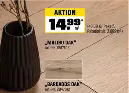 OBI ,,MALIBU OAK" o. ,,BARBADOS OAK" Angebot