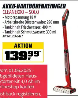 OBI Einhell AKKU-HARTBODENREINIGER CLEANEXXO SOLO Angebot
