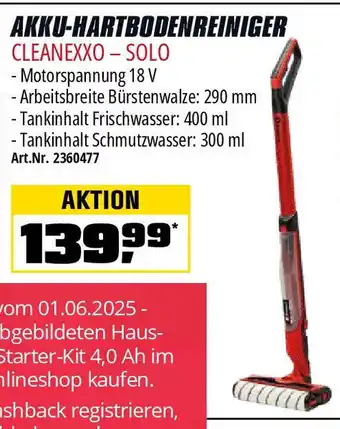 OBI Einhell AKKU-HARTBODENREINIGER CLEANEXXO SOLO Angebot