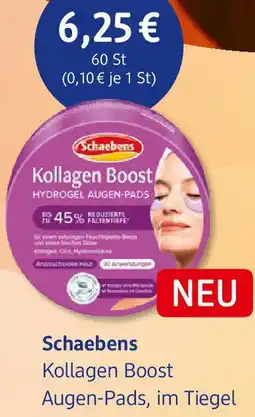 dm drogerie Schaebens Kollagen Boost Angebot