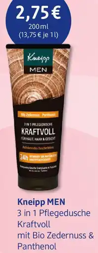 dm drogerie Kneipp MEN 3 in 1 Pflegedusche Angebot