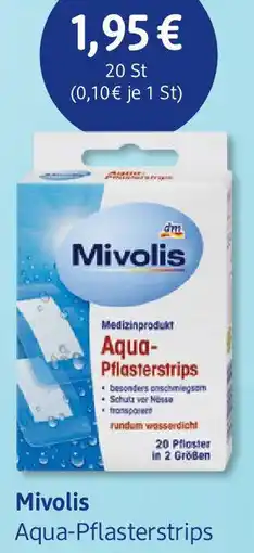 dm drogerie Mivolis Aqua-Pflasterstrips Angebot