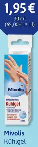 dm drogerie Mivolis Kühlgel Angebot
