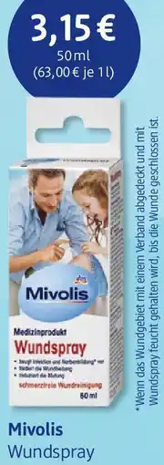 dm drogerie Mivolis Wundspray Angebot