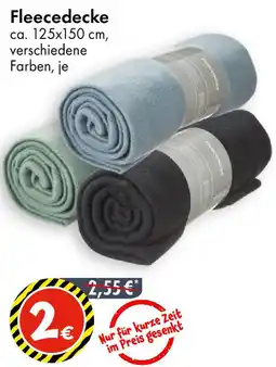 TEDi Fleecedecke Angebot