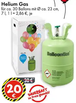 TEDi Helium Gas Angebot
