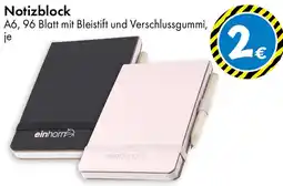 TEDi Notizblock Angebot