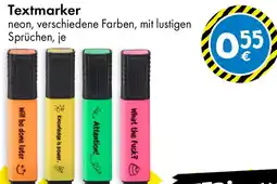 TEDi Textmarker Angebot