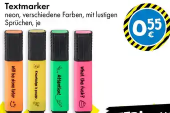 TEDi Textmarker Angebot