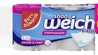 Edeka Gut & Günstig Toilettenpapier sooo weich Klassik Angebot