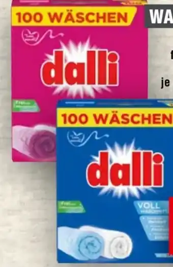 Handelshof Dalli Waschmittel Pulver Angebot