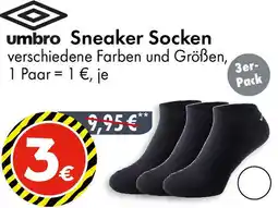 TEDi umbro Sneaker Socken Angebot