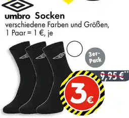 TEDi umbro Socken Angebot
