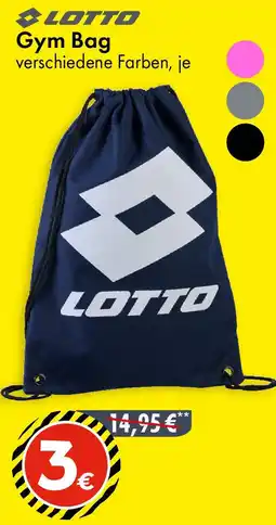 TEDi LOTTO Gym Bag Angebot