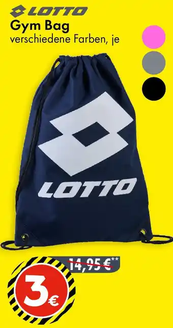 TEDi LOTTO Gym Bag Angebot