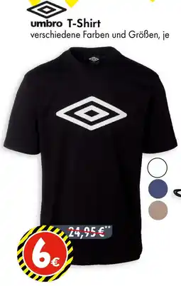 TEDi umbro T-Shirt Angebot