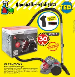 TEDi CLEANMaxx Multi-Zyklonstaubsauger Angebot