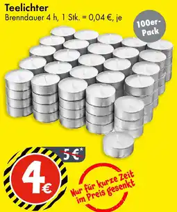 TEDi Teelichter Angebot