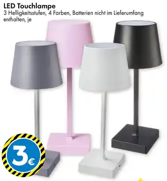TEDi LED Touchlampe Angebot