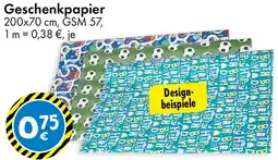 TEDi Geschenkpapier Angebot