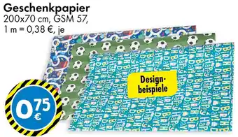 TEDi Geschenkpapier Angebot