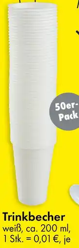 TEDi Trinkbecher Angebot