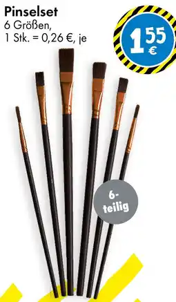 TEDi Pinselset Angebot