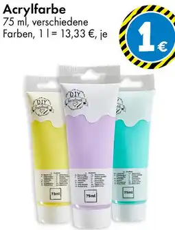 TEDi Acrylfarbe Angebot
