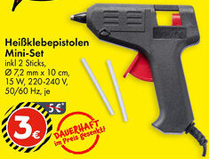 TEDi Heißklebepistolen Mini-Set Angebot