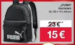 Woolworth PUMA Rucksack Angebot