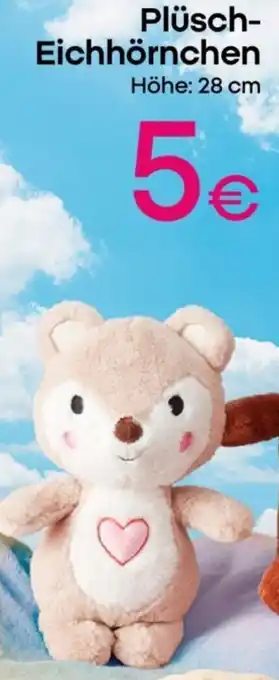 PEPCO Plüsch Eichhörnchen Angebot