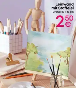 PEPCO Leinwand mit Staffelei Angebot