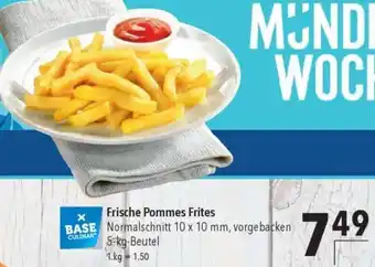 CITTI Markt BASE CULINAR Frische Pommes Frites Angebot