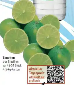 CITTI Markt Limetten Angebot