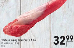 CITTI Markt Frisches Uruguay Rinderfilet 3-4 lbs Angebot