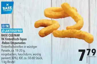 CITTI Markt BASE CULINAR TK Tintenfisch-Tapas Rabas Empanadas Angebot