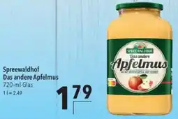 CITTI Markt Spreewaldhof Das andere Apfelmus Angebot