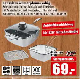 Möbel Mahler Hensslers schmorpfanne eckig Angebot