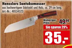 Möbel Mahler Hensslers santokumesser Angebot