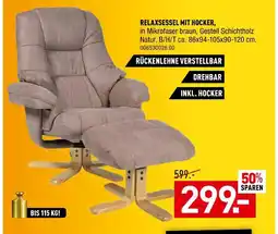 Möbel Wallach Relaxsessel mit hocker Angebot