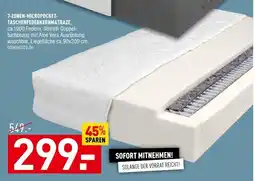 Möbel Wallach 7-zonen-micropocket-taschenfederkernmatratze Angebot