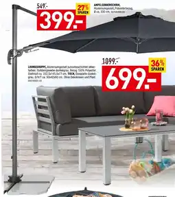 Möbel Wallach Ampelsonnenschirm oder loungegruppe Angebot