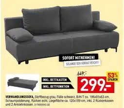 Möbel Wallach Verwandlungssofa Angebot