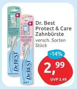 Budni Dr. best protect & care zahnbürste ultra sensitive Angebot