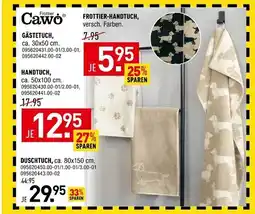 Möbel Wallach Cawö frottier-handtuch Angebot