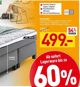 Möbel Wallach Boxspringbett Angebot