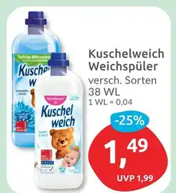 Budni Kuschelweich weichspüler sommerwind Angebot