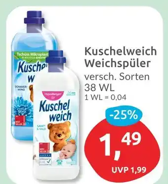 Budni Kuschelweich weichspüler sommerwind Angebot